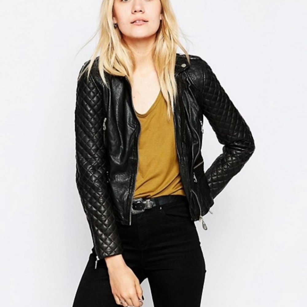 NWOT Doma leather Jacket